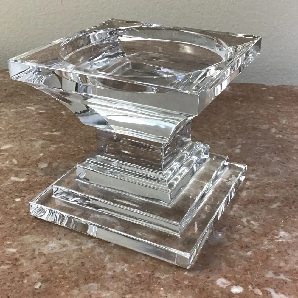 Waterford Metropolitan Crystal Candle Pillar - Picture 1 of 7